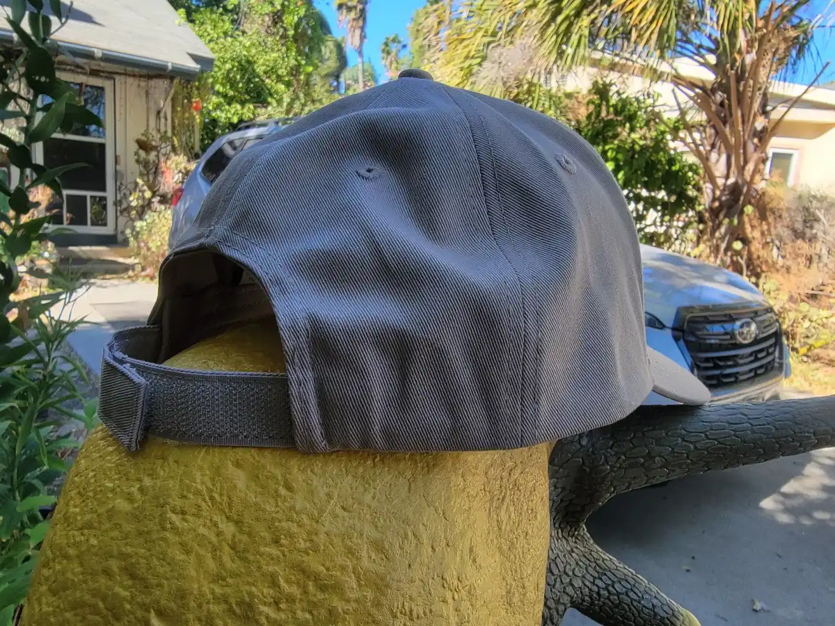 Embroidered Los Angeles Carnivorous Plant Society hat - back view